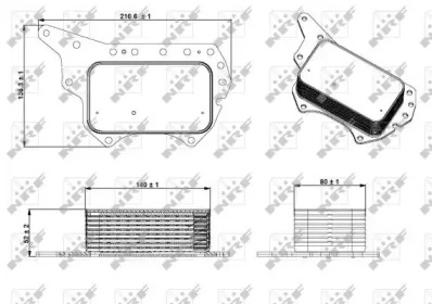 WILMINK GROUP wg1720078 -  масляный радиатор, двигательное масло